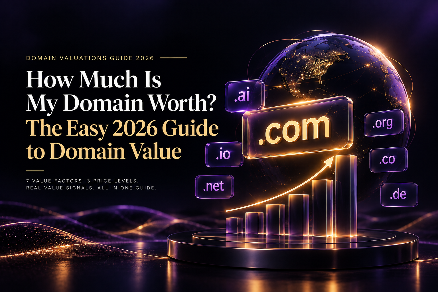 How Much Is My Domain Worth? The Easy 2026 Guide to Domain Value